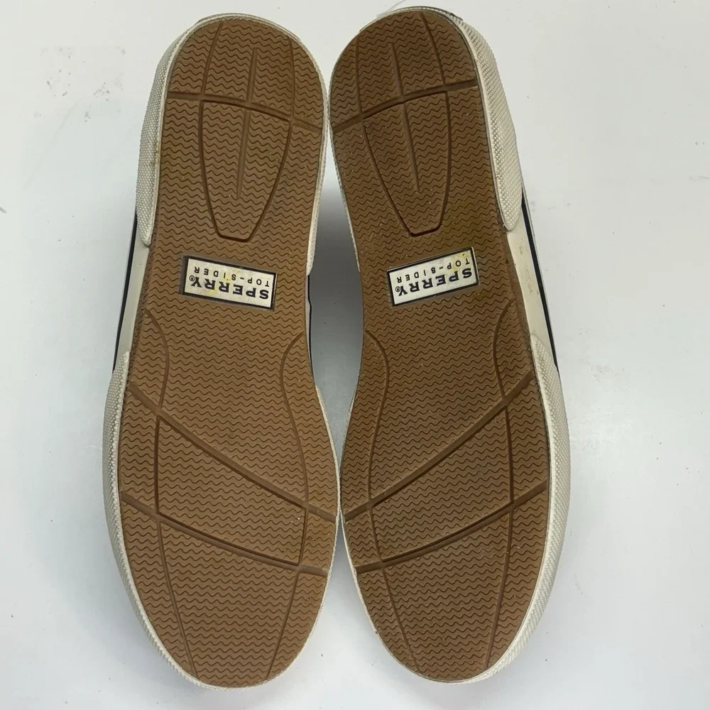Sperry Top‎ Sider Canvas Deck Boat Shoes Gray Men's Size 10.5